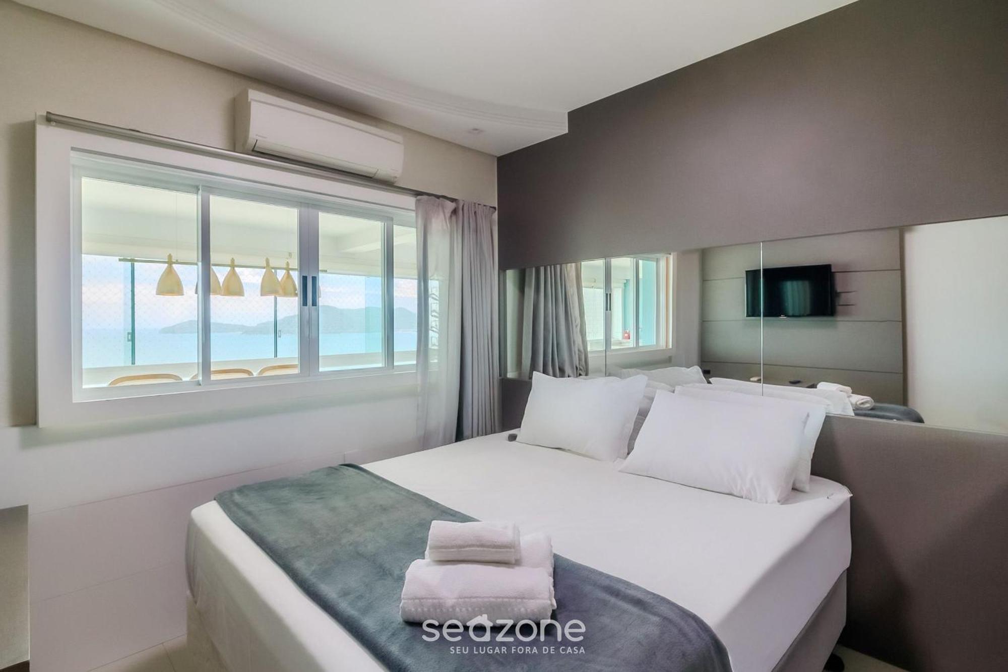 Amplo Apto Com Excelente Vista Mar Etl2702 Apartamento *